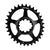 Chainrings Origin8 Origin8 Holdfast Oval Direct 1x Chainring Boost 32T Black