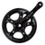 Cranksets and Arms Sunlite Sunlite Big City Single Speed Crank 170x48 118 SQR JIS crankset black Black