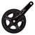 Cranksets and Arms Sunlite Sunlite Inner City Single Speed Crank 165x38 118 SQR JIS crankset black Black