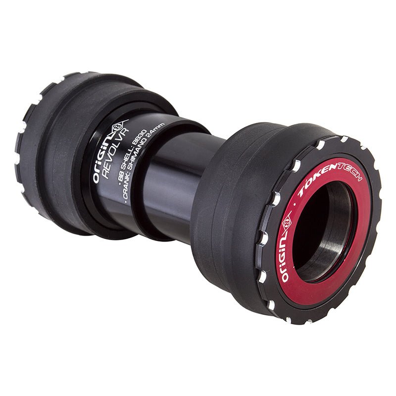 Bottom Brackets Origin8 Origin8 Revolvr Outboard Thread-Together BB30 Bottom Bracket 68/73mm x 42mm Shimano HTII 24mm Dark Slate Gray