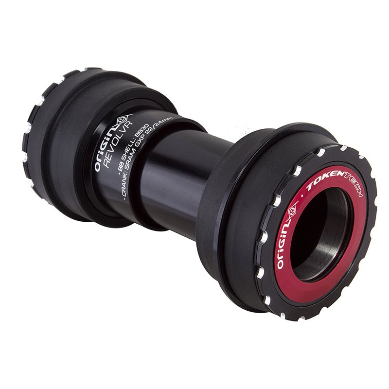 Bottom Brackets Origin8 Origin8 Revolvr Outboard Thread-Together BB30 Bottom Bracket 68/73mm x 42mm SRAM GXP 22/24mm Dark Slate Gray