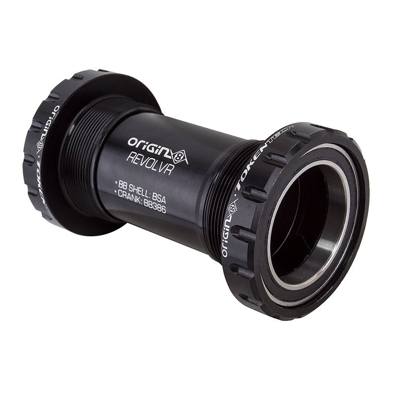 Bottom Brackets Origin8 Origin8 Revolvr BB386 Outboard ENG Bottom Bracket 68mm BB30 Wide/BB386 30mm Dark Slate Gray