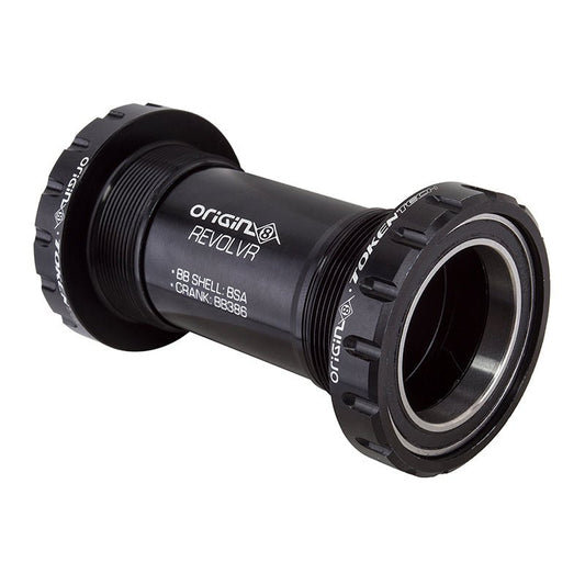 Bottom Brackets Origin8 Origin8 Revolvr BB386 Outboard ENG Bottom Bracket 68mm BB30 Wide/BB386 30mm Dark Slate Gray