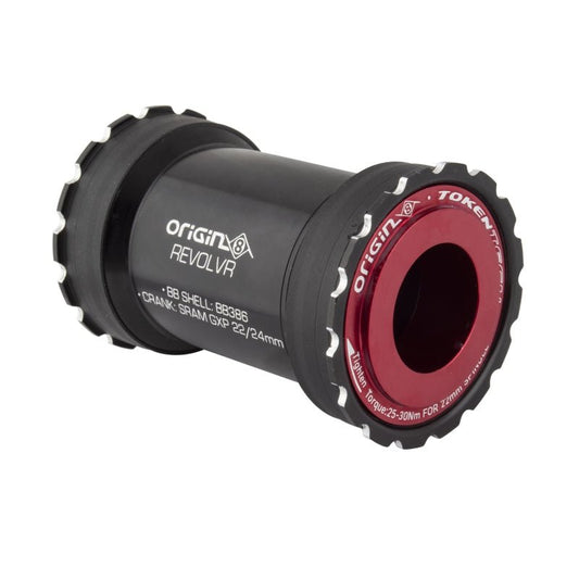 Bottom Brackets Origin8 Origin8 Revolvr Thread-Together BB386 Bottom Bracket 86.5mm x 46mm SRAM GXP 22/24mm Dark Slate Gray