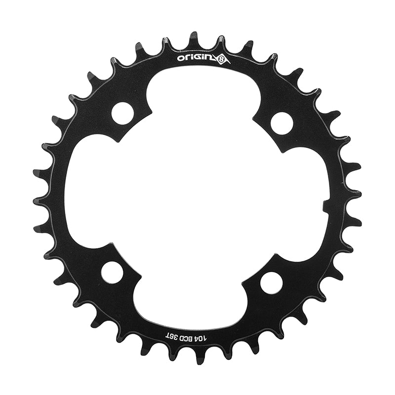 Chainrings Origin8 Origin8 Thruster 104mm BCD 1x Chainring 36T Black