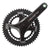 Cranksets and Arms Campagnolo Campagnolo Record-UT 172.5x52/36 UT crankset carbon Dark Slate Gray