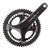 Cranksets and Arms Campagnolo Campagnolo Record-UT 172.5x53/39 UT crankset carbon Dark Slate Gray