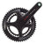 Cranksets and Arms Campagnolo Campagnolo Super Record-UT 170x52/36 UT crankset carbon Dark Slate Gray