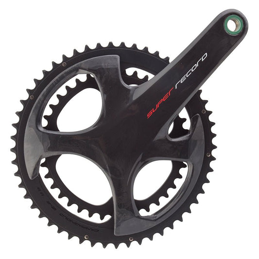 Cranksets and Arms Campagnolo Campagnolo Super Record-UT 172.5x53/39 UT crankset carbon Dark Slate Gray