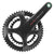 Cranksets and Arms Campagnolo Campagnolo Super Record-UT 175x50/34 UT crankset carbon Dark Slate Gray