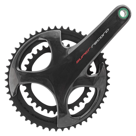Cranksets and Arms Campagnolo Campagnolo Super Record-UT 175x50/34 UT crankset carbon Dark Slate Gray