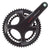 Cranksets and Arms Campagnolo Campagnolo Super Record Crankset - 175mm 12-Speed 53/39t 112/146 Asymmetric BCD Campagnolo Ultra-Torque Spindle Interface Carbon Dark Slate Gray