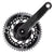 Cranksets and Arms SRAM SRAM Red AXS Crankset Speed: 12 Spindle: 28.99mm BCD: Direct Mount 48/35 DUB 175mm Black Road Dark Slate Gray