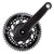 Cranksets and Arms SRAM SRAM Red AXS Quarq Power Meter Crankset Speed: 12 Spindle: 28.99mm BCD: Direct Mount 48/35 DUB 175mm Black Road Black