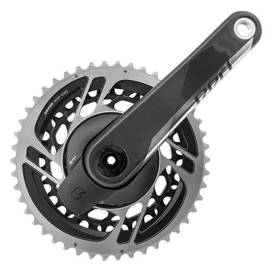 Cranksets and Arms SRAM Sram Red AXS Power Meter DUB 172.5x46/33 DUB crankset silver/grey Dark Slate Gray