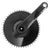 Sram Red AXS Power Meter 1x Aero DUB 172.5x50 Aero DUB crankset black