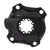 Crank Spider SRAM SRAM RED/Force AXS Power Meter Spider - 107 BCD 8-Bolt Crank Interface 1x/2x BLK D1 Dark Slate Gray