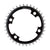 Chainrings SRAM SRAM 36 Tooth 107mm BCD x 4-Bolt 1x12-Speed X-Sync Chainring Blast Black Gray