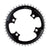 Chainrings SRAM SRAM 44 Tooth 107mm BCD x 4-Bolt 1x12-Speed X-Sync Chainring Blast Black Gray