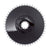 Chainrings SRAM SRAM 50T X-Sync Aero Direct Mount Chainring Blast Black Dark Slate Gray