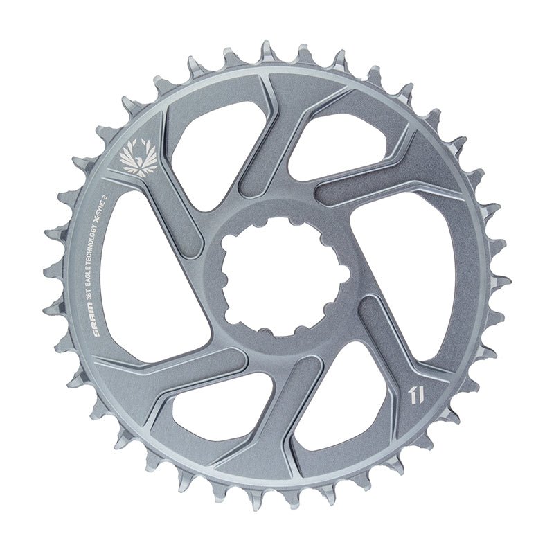 Chainrings SRAM SRAM X-Sync 12sp Boost Chainring Eagle DM 38t Polar Gray Light Slate Gray