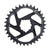 Chainrings SRAM SRAM 34T X-Sync 2 SL Direct Mount Eagle Chainring 3mm Boost Offset Lunar Gray Dark Slate Gray