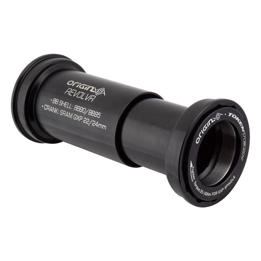 Bottom Brackets Origin8 Origin8 Revolvr Thread-Together BB90/95 Bottom Bracket 90.5/95.5mm x 37mm SRAM GXP 22/24mm Dark Slate Gray