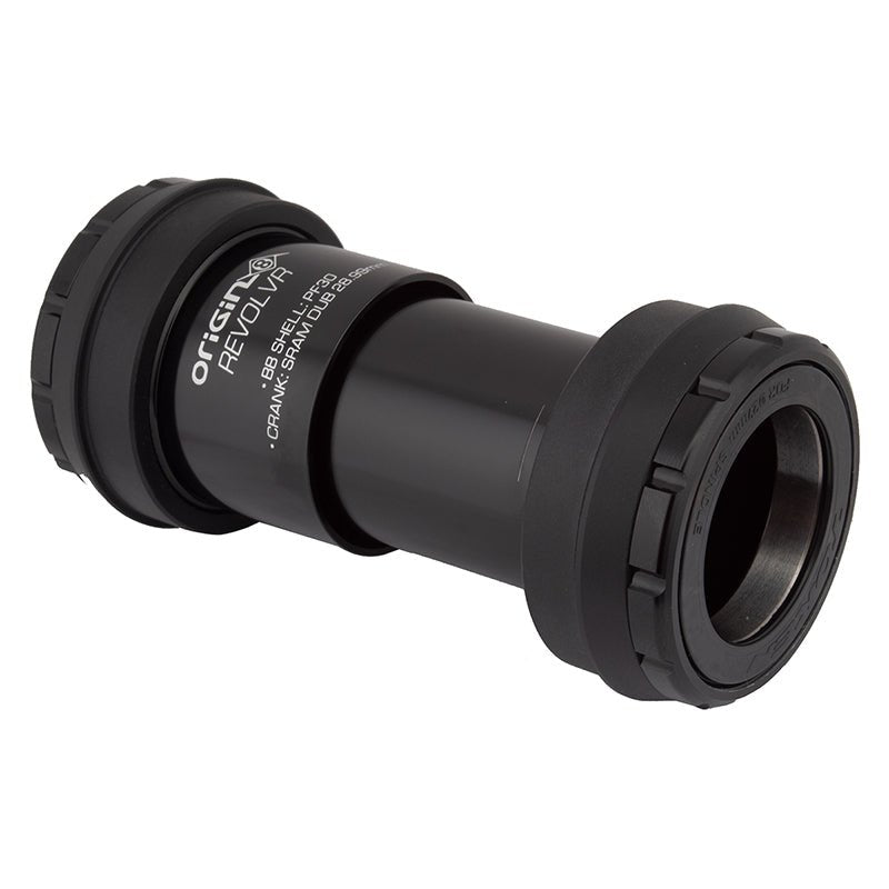 Bottom Brackets Origin8 Origin8 Revolvr Outboard Thread-Together PF30 Bottom Bracket 68/73mm x 46mm SRAM DUB 28.99mm Dark Slate Gray