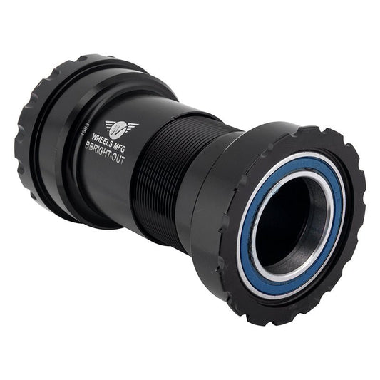Bottom Brackets Wheels Manufacturing Wheels Manufacturing BBRight-->Outboard ACB SRAM BB Shell: 79mm Dia.: 46mm Axle: 24/22mm ACB Black BBRIGHT-OUT-9 Dark Slate Gray