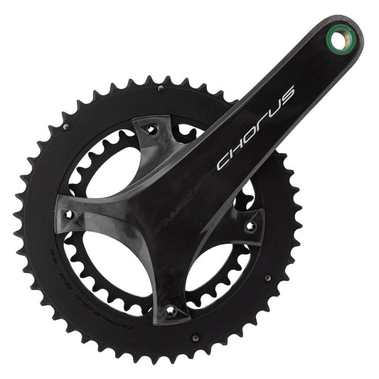 Cranksets and Arms Campagnolo Campagnolo Chorus Crankset - 170mm 12-Speed 48/32t 96 BCD Campagnolo Ultra-Torque Spindle Interface Carbon Black
