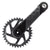 Cranksets and Arms SRAM SRAM XX1 Eagle AXS Boost Crankset - 170mm 12-Speed 34t Direct Mount DUB Spindle Interface Gray Dark Slate Gray