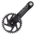 Cranksets and Arms SRAM SRAM XX1 Eagle AXS Boost Crankset - 175mm 12-Speed 34t Direct Mount DUB Spindle Interface Gray Dark Slate Gray