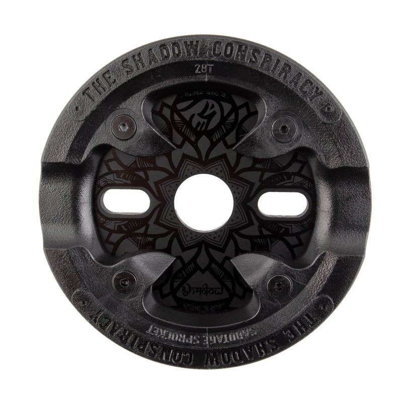 Chainrings The Shadow Conspiracy The shadow conspiracy Sabotage Maya Editon Chainring 28T Dark Slate Gray