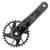 Cranksets and Arms FSA Full speed ahead KFX DM Modular Crank 175x30 392EVO crankset black Dark Slate Gray
