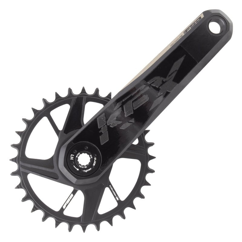 Cranksets and Arms FSA Full speed ahead KFX DM Modular Crank 170x32 392EVO crankset black Dark Slate Gray