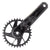 Cranksets and Arms FSA Full speed ahead KFX DM Modular Crank 170x32 392EVO crankset black Dark Slate Gray
