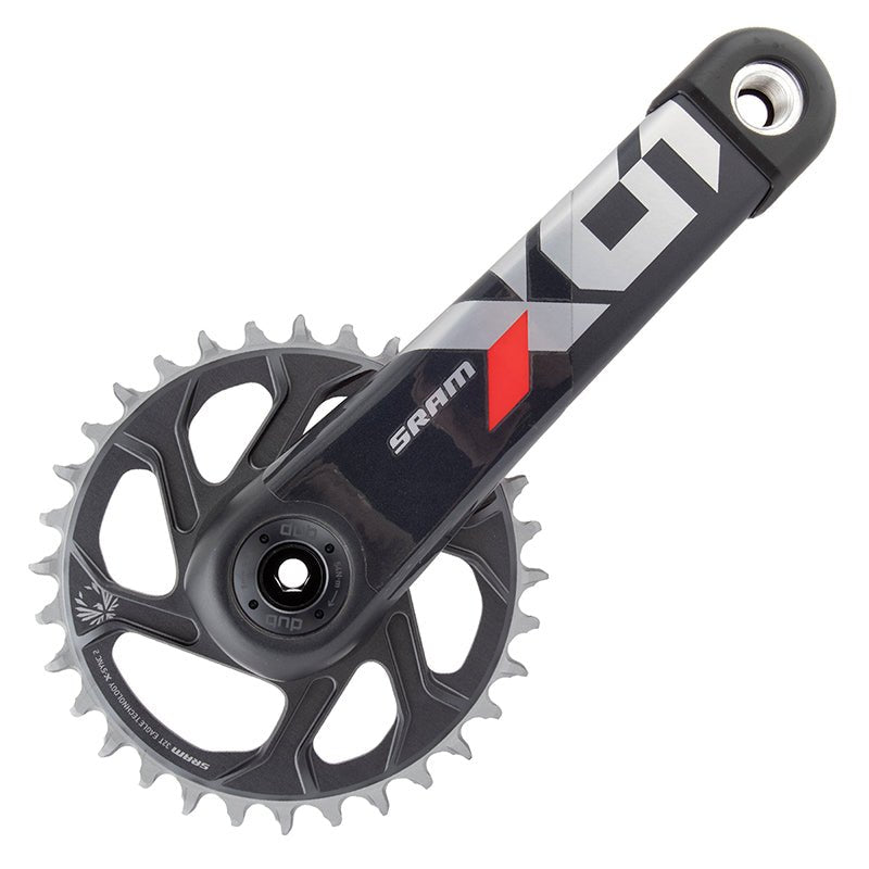 Cranksets and Arms SRAM SRAM X01 Eagle DUB C3 Crankset Speed: 11/12 Spindle: 28.99mm BCD: Direct Mount 32 DUB 170mm Red Boost Dark Slate Gray
