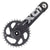 Cranksets and Arms SRAM SRAM X01 Eagle Boost Crankset - 175mm 12-Speed 32t Direct Mount DUB Spindle Interface Lunar/Polar C2 Dark Slate Gray