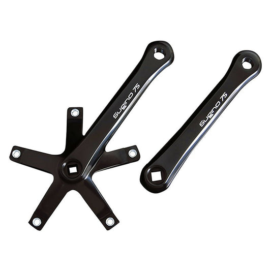 Cranksets and Arms Sugino Sugino SG75 170mm SG75 Taper crankset black Black