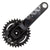 Cranksets and Arms SRAM SRAM XX1 Eagle DUB Power Meter Power Meter Crankset Speed: 11/12 Spindle: 28.99mm BCD: 104 32 DUB 175mm Black Boost Dark Slate Gray