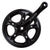 Cranksets and Arms Sunlite Sunlite Big City Single Speed Crank 170x52 118 SQR JIS crankset black Black