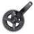 Cranksets and Arms SRAM SRAM Rival AXS Wide Power Meter Crankset - 170mm 12-Speed 43/30t Yaw 94 BCD DUB Spindle Interface BLK D1 Dark Slate Gray
