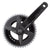 Cranksets and Arms SRAM SRAM Rival AXS Wide Power Meter Crankset - 172.5mm 12-Speed 43/30t Yaw 94 BCD DUB Spindle Interface BLK D1 Dark Slate Gray