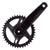 Cranksets and Arms SRAM SRAM Rival 1 AXS Wide Power Meter Crankset - 172.5mm 12-Speed 40t 8-Bolt Direct Mount DUB Spindle Interface BLK D1 Black