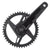 Cranksets and Arms SRAM SRAM Rival 1 AXS Wide Power Meter Crankset - 172.5mm 12-Speed 46t 8-Bolt Direct Mount DUB Spindle Interface BLK D1 Dark Slate Gray