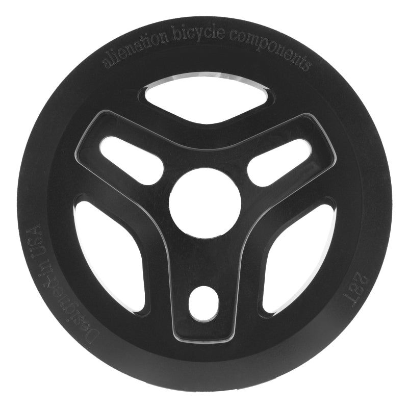 Chainrings Alienation Alienation Starship Chainring 28T Dark Slate Gray