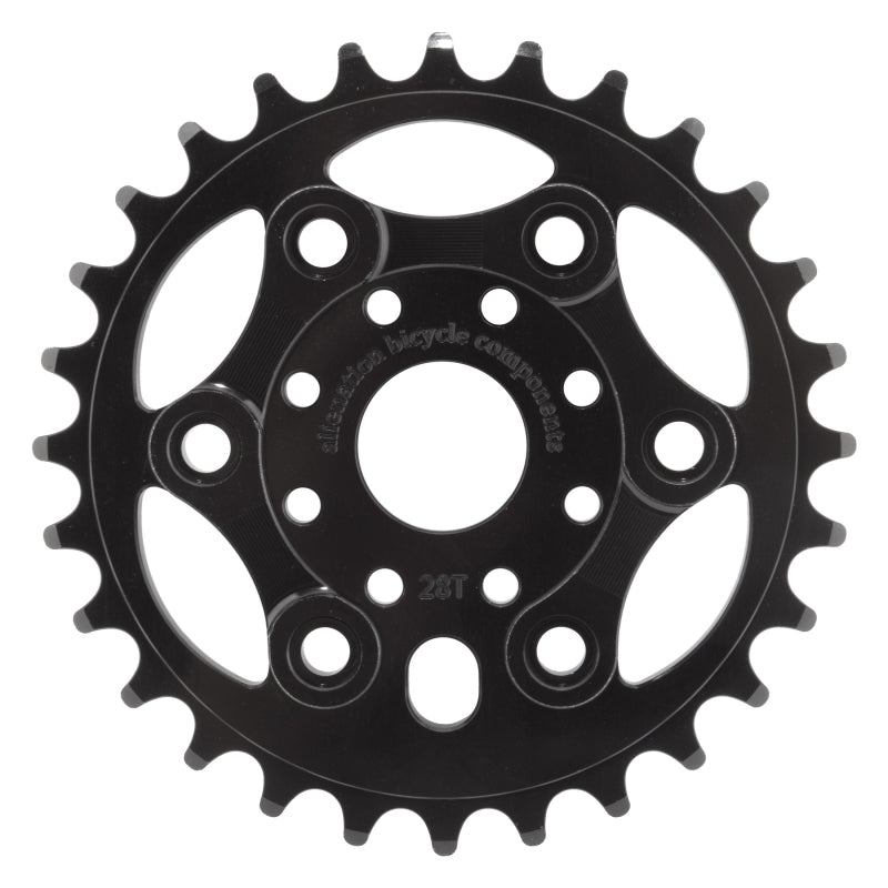 Chainrings Alienation Alienation Lynx Chainring 28T Dark Slate Gray