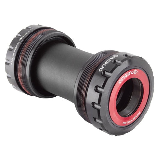 Bottom Brackets Origin8 Origin8 Revolvr HTII Outboard T47 Bottom Bracket 68/73mm Shimano HTII 24mm Dim Gray