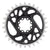 Chainrings SRAM SRAM XX Eagle T-Type Direct Mount Chainring - 30t 12-Speed 8-Bolt Direct Mount 3mm Offset Aluminum BLK D1 Light Gray