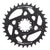 Chainrings SRAM SRAM XX SL Eagle T-Type Direct Mount Chainring - 32t 12-Speed 8-Bolt Direct Mount 0mm Offset Aluminum BLK/Silver D1 Dark Slate Gray